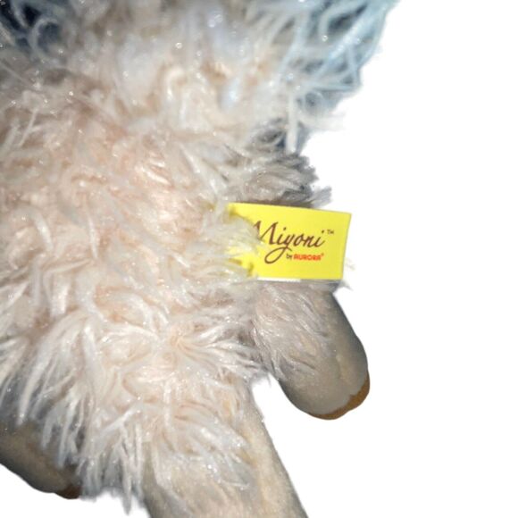 Aurora Miyoni Llama Alpaca Plush Stuffed Animal 12" Nursery Decor Shower Gift - Picture 6 of 10